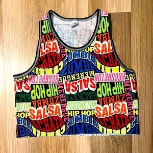 Zumba crop top